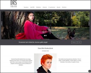 Dizainere Diana Ruta Stankeviciene. DRS kodas. Websol