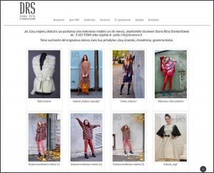 Dizainere Diana Ruta Stankeviciene. DRS kodas. Websol