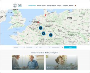 Seneliu globa, slauga. Rely. Websol