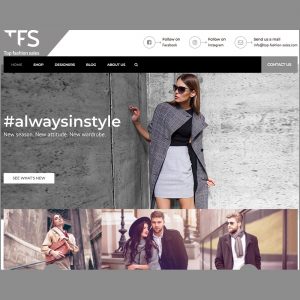 Top Fashion Sales. Websol