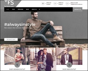 Top Fashion Sales. Websol
