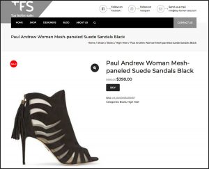 Top Fashion Sales. Websol